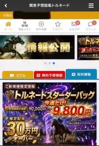 競馬予想旋風トルネード